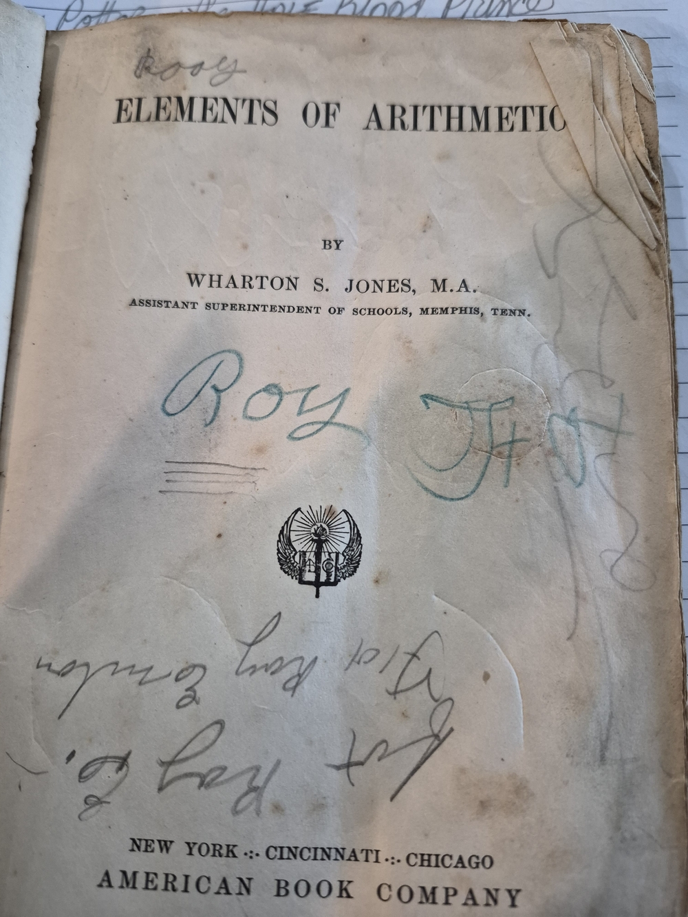 1904- Elements Of Arithmetics